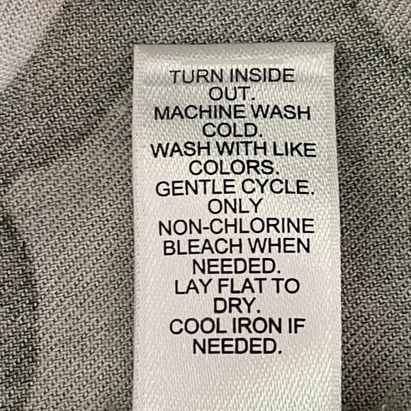 Cato Camouflage Floral Boho Button Up Top Sz 14/16W Ruffled Feminine Fall Casual - Picture 9 of 9